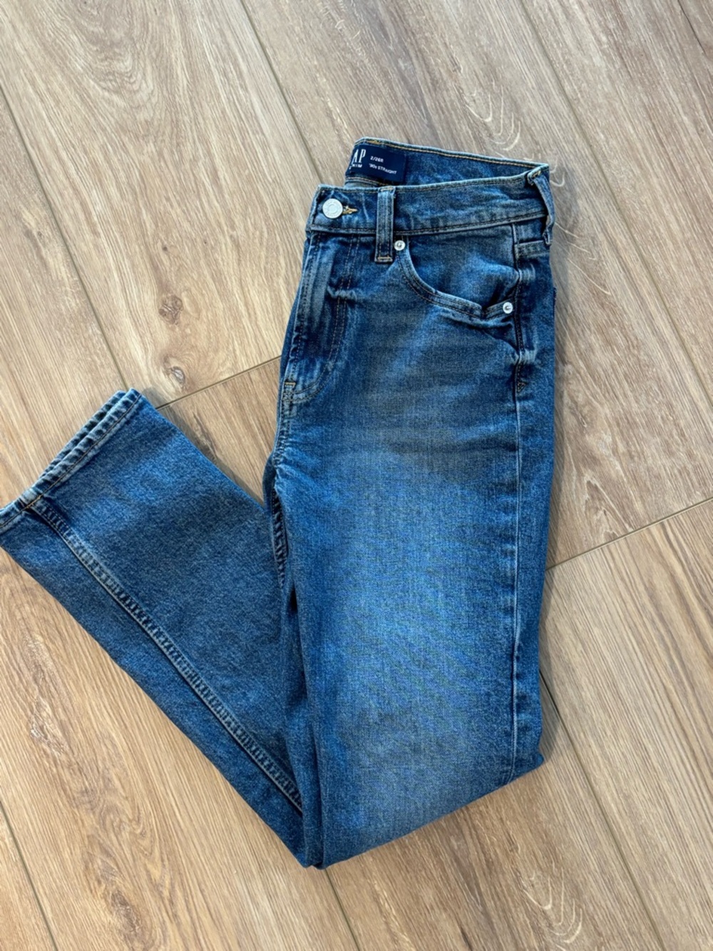 Like new Gap 90s straight jeans 26/2